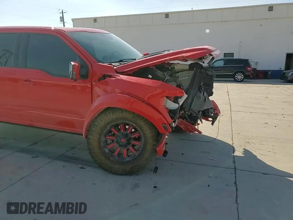 2023 Ford F-150 Raptor with VIN 1FTFW1RJ6PFA30640, listed as a Copart auction lot 76242254 with Not Provided miles and Salvage Title. Bid and sale history available at DreamBid. Image 10.