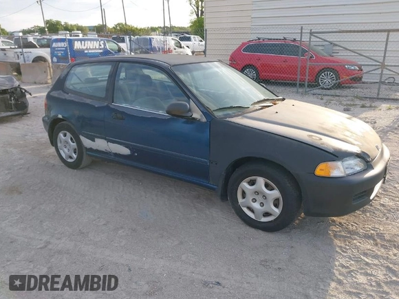 1995 Honda Civic z VIN 2HGEH2463SH500372, wystawiony jako IAAI lot #41785384 z przebiegiem 227 888 mil mil oraz . Historia ofert i sprzedaży dostępna na DreamBid. Obrazek 1.