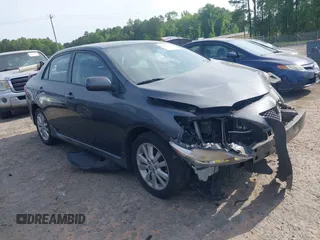 2010 Toyota Corolla with VIN 2T1BU4EE7AC447067, listed as a IAAI auction lot 42077793 with 158,093 mi miles. Bid and sale history available at carsss.com. Image 1.