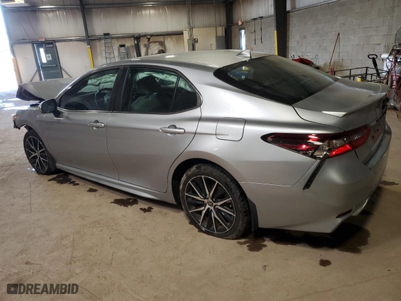 2022 Toyota Camry SE with VIN 4T1G11AK8NU645153, listed as a Copart auction lot 48797095 with 16,407 mi miles and Salvage Title. Bid and sale history available at carsss.com. Image 2.