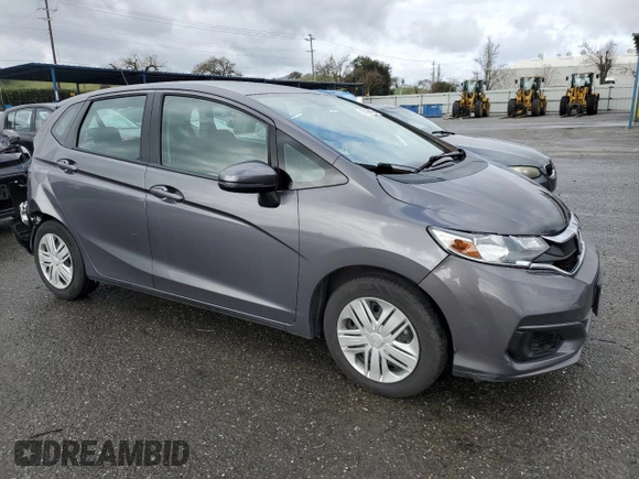 2019 Honda Fit LX with VIN 3HGGK5H41KM711415, listed as a Copart auction lot 45196655 with 67,762 mi miles and Salvage Title. Bid and sale history available at carsss.com. Image 4.