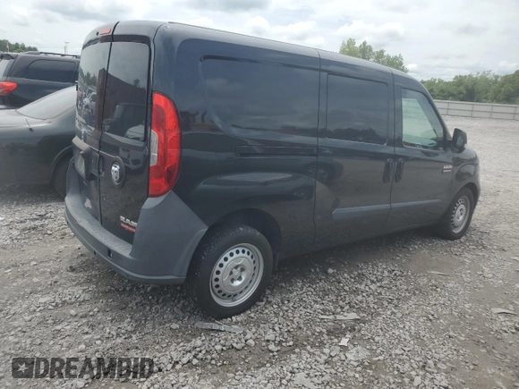2015 Ram ProMaster City Cargo Tradesman with VIN ZFBERFAT8F6A90789, listed as a Copart auction lot 65019434 with 213,051 mi miles and Clean Title. Bid and sale history available at DreamBid. Image 3.