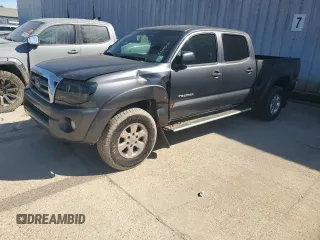 2010 Toyota Tacoma PreRunner with VIN 3TMKU4HN3AM023677, listed as a Copart auction lot 47427615 with 225,348 mi miles and Salvage title. Bid and sale history available at DreamBid. Image 1.