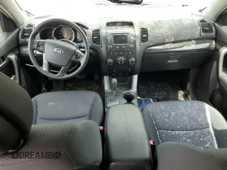 2013 Kia Sorento LX with VIN 5XYKT4A6XDG351167, listed as a Copart auction lot 59327815 with 114,499 mi miles and Salvage title. Bid and sale history available at DreamBid. Image 8.