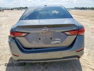 2024 Nissan Sentra SV with VIN 3N1AB8CVXRY217033, listed as a Copart auction lot 58655825 with 21,531 mi miles and Salvage title. Bid and sale history available at DreamBid. Image 6.