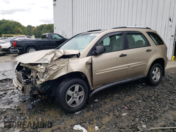 2007 Chevrolet Equinox LS with VIN 2CNDL13F076028554, listed as a Copart auction lot 71960874 with 126,274 mi miles and Salvage Title. Bid and sale history available at carsss.com. Image 1.