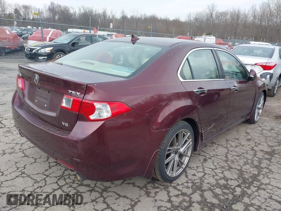 2010 Acura TSX with VIN JH4CU4F46AC002689, listed as a IAAI auction lot 41720365 with 175,415 mi miles. Bid and sale history available at carsss.com. Image 4.