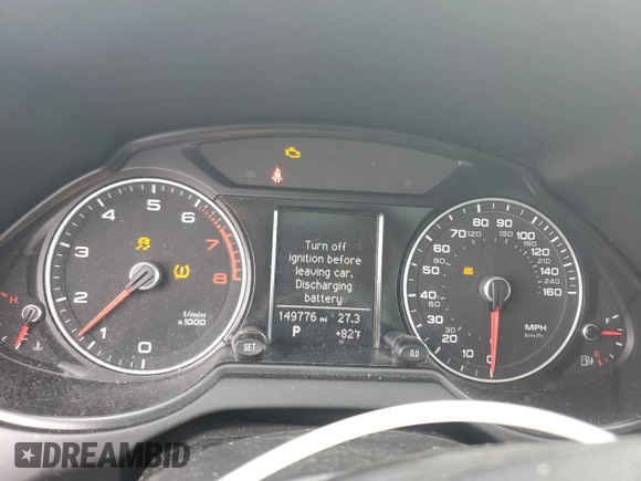 2013 Audi Q5 Premium z VIN WA1CFAFP3DA096156, wystawiony jako Copart lot #60835275 z przebiegiem 149 776 mil mil oraz Czysty tytuł • Clean title. Historia ofert i sprzedaży dostępna na DreamBid. Obrazek 9.