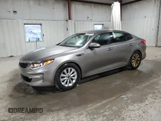 2017 Kia Optima EX with VIN 5XXGU4L39HG177348, listed as a Copart auction lot 50058575 with 28,632 mi miles and Salvage title. Bid and sale history available at DreamBid. Image 1.