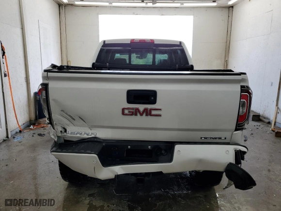 2018 GMC Sierra 1500 Denali with VIN 3GTU2PEJ9JG445453, listed as a Copart auction lot 50991655 with 114,828 mi miles and Salvage Title. Bid and sale history available at carsss.com. Image 6.