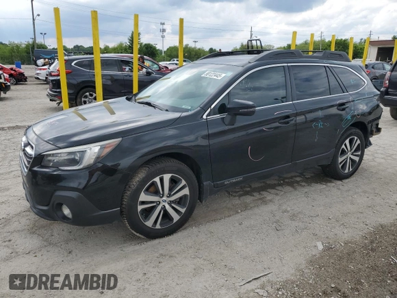 2018 Subaru Outback Limited with VIN 4S4BSENC0J3255097, listed as a Copart auction lot 58122445 with 229,210 mi miles and Salvage title. Bid and sale history available at DreamBid. Image 1.