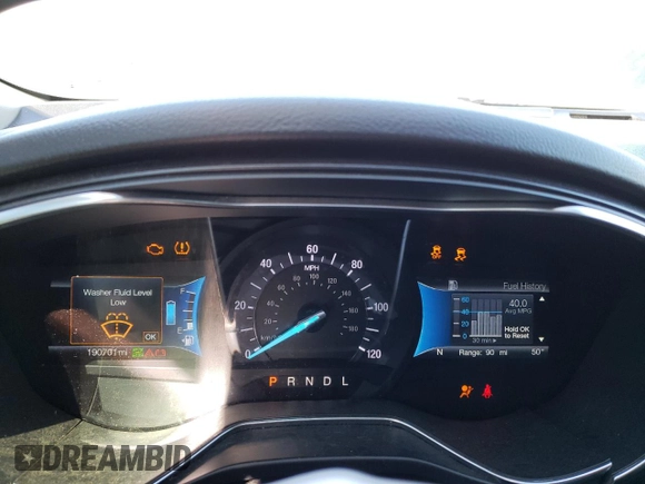 2018 Ford Fusion Hybrid Titanium with VIN 3FA6P0RU1JR151139, listed as a Copart auction lot 46028373 with 190,701 mi miles. Bid and sale history available at carsss.com. Image 9.