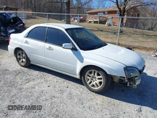 2004 Subaru Impreza Sedan (Natl) RS with VIN JF1GD67544G517523, listed as a IAAI auction lot 41691456 with 226,751 mi miles. Bid and sale history available at carsss.com. Image 1.