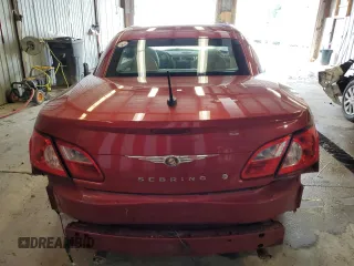 2008 Chrysler Sebring Limited с VIN 1C3LC65M88N102877, выставлен на аукционе Copart как лот 64586245 с пробегом Не указан миль и Списание • Salvage title. История ставок и продаж доступна на DreamBid. Изображение 6.