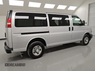 2020 Chevrolet Express Cargo Van with VIN 1GCWGAFG7L1242881, listed as a Copart auction lot 53825035 with 322,801 mi miles and Clean Title. Bid and sale history available at carsss.com. Image 3.