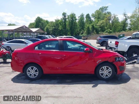 2012 Chevrolet Sonic LT with VIN 1G1JC5SH9C4130618, listed as a IAAI auction lot 42159538 with 120,367 mi miles and . Bid and sale history available at DreamBid. Image 13.