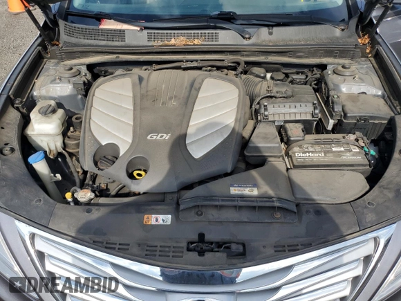 2013 Hyundai Azera с VIN KMHFG4JG3DA227946, выставлен на аукционе Copart как лот 62827305 с пробегом 113 630 миль миль и Списание • Salvage title. История ставок и продаж доступна на DreamBid. Изображение 11.