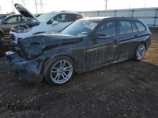 2018 BMW 3 Series 328d xDrive with VIN WBA8J1C56JA019027, listed as a Copart auction lot 42913945 with 84,722 mi miles and Salvage title. Bid and sale history available at DreamBid. Image 1.