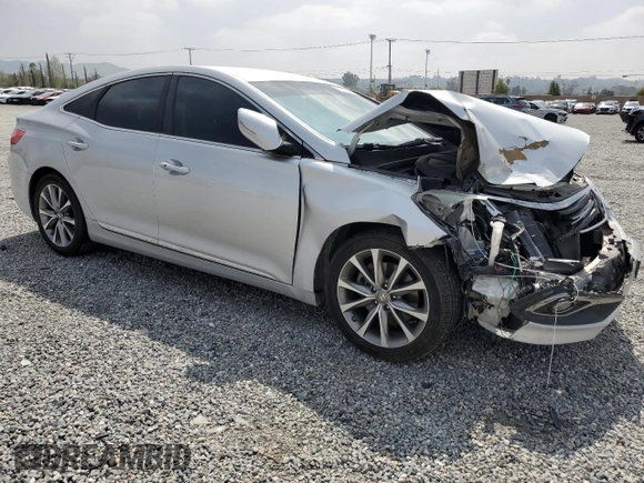 2016 Hyundai Azera with VIN KMHFG4JG2GA501321, listed as a Copart auction lot 50603855 with 60,355 mi miles and Salvage title. Bid and sale history available at DreamBid. Image 4.