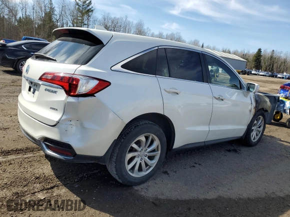 2018 Acura RDX w/Technology Pkg with VIN 5J8TB4H58JL806197, listed as a Copart auction lot 46267695 with 0 mi miles and Non Repairable. Bid and sale history available at carsss.com. Image 3.