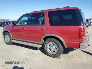 2001 Ford Expedition Eddie Bauer with VIN 1FMRU17L11LB28163, listed as a Copart auction lot 43424585 with 220,543 mi miles and Salvage title. Bid and sale history available at DreamBid. Image 2.