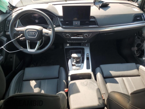 2023 Audi Q5 Sportback S line Prestige with VIN WA16AAFY4P2077411, listed as a Copart auction lot 65524644 with 12,065 mi miles and Salvage title. Bid and sale history available at DreamBid. Image 8.