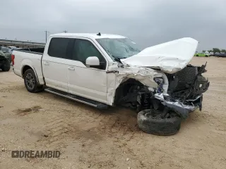 2020 Ford F-150 XL with VIN 1FTEW1CP4LKF46733, listed as a Copart auction lot 55809085 with 54,699 mi miles and Salvage title. Bid and sale history available at DreamBid. Image 4.