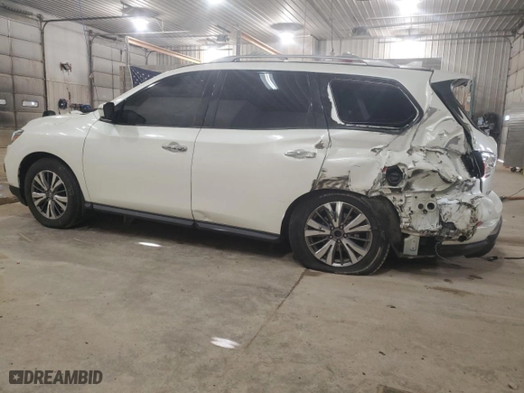 2020 Nissan Pathfinder SV with VIN 5N1DR2BM4LC616835, listed as a Copart auction lot 52299555 with 66,649 mi miles and Salvage Title. Bid and sale history available at carsss.com. Image 2.