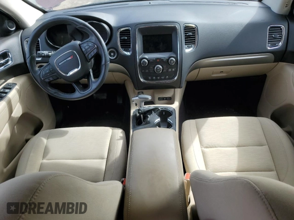 2018 Dodge Durango SXT with VIN 1C4RDJAGXJC381188, listed as a Copart auction lot 47891235 with 95,760 mi miles and Salvage Title. Bid and sale history available at DreamBid. Image 8.