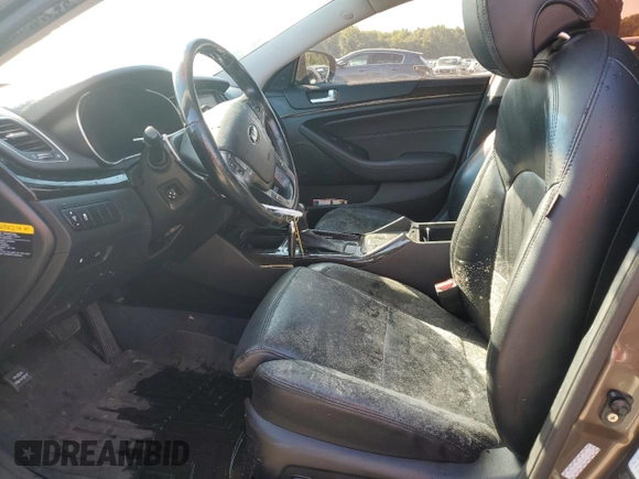 2014 Kia Cadenza Premium with VIN KNALN4D71E5133791, listed as a Copart auction lot 66783294 with 0 mi miles and Salvage Title. Bid and sale history available at carsss.com. Image 7.