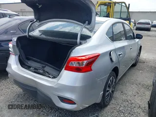 2019 Nissan Sentra S with VIN 3N1AB7AP6KY432493, listed as a IAAI auction lot 41892026 with 72,100 mi miles. Bid and sale history available at carsss.com. Image 4.