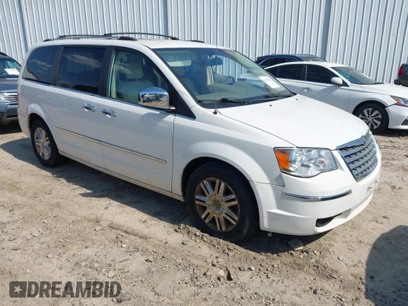 2010 Chrysler Town & Country Limited with VIN 2A4RR7DX2AR322525, listed as a IAAI auction lot 42194994 with 180,727 mi miles and . Bid and sale history available at carsss.com. Image 1.