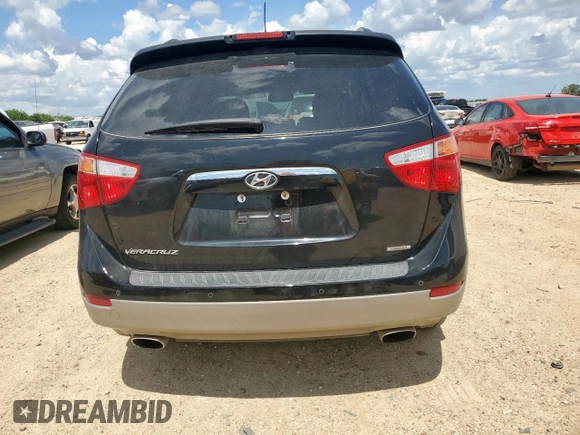 2012 Hyundai Veracruz Limited z VIN KM8NU4CCXCU186016, wystawiony jako Copart lot #62603715 z przebiegiem 119 370 mil mil oraz Czysty tytuł • Clean title. Historia ofert i sprzedaży dostępna na DreamBid. Obrazek 6.