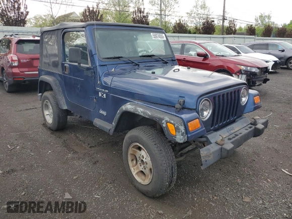 2002 Jeep Wrangler X z VIN 1J4FA39S32P767598, wystawiony jako Copart lot #55974555 z przebiegiem 177 793 mil mil oraz Czysty tytuł • Clean title. Historia ofert i sprzedaży dostępna na DreamBid. Obrazek 4.