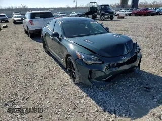 2023 Kia Stinger GT2 with VIN KNAE55LC0P6136420, listed as a Copart auction lot 87606705 with 72,990 mi miles and Salvage Title. Bid and sale history available at carsss.com. Image 11.