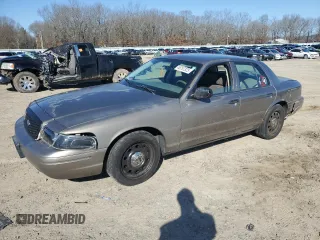2005 Ford Police Interceptor with VIN 2FAFP71W15X156970, listed as a Copart auction lot 48757325 with 187,004 mi miles and Clean title. Bid and sale history available at DreamBid. Image 1.