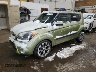 2013 Kia Soul ! with VIN KNDJT2A60D7548359, listed as a Copart auction lot 47777315 with 147,267 mi miles and Salvage Title. Bid and sale history available at carsss.com. Image 1.