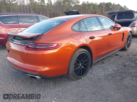 2020 Porsche Panamera with VIN WP0AA2A72LL102430, listed as a IAAI auction lot 41729836 with 53,552 mi miles and . Bid and sale history available at DreamBid. Image 4.