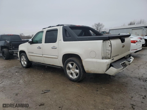 2008 Chevrolet Avalanche LTZ with VIN 3GNFK123X8G264763, listed as a Copart auction lot 43169685 with 178,469 mi miles and Salvage Title. Bid and sale history available at carsss.com. Image 2.