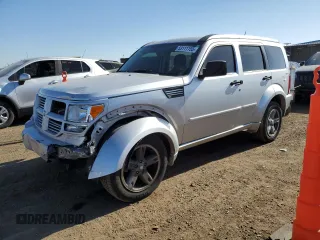 2010 Dodge Nitro SXT with VIN 1D4PU5GK1AW129356, listed as a Copart auction lot 53111155 with 158,818 mi miles and Salvage Title. Bid and sale history available at DreamBid. Image 1.