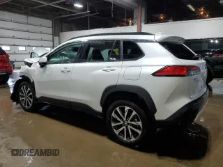 2023 Toyota Corolla Cross XLE with VIN 7MUDAABG9PV074996, listed as a Copart auction lot 47436105 with 21,766 mi miles and Salvage title. Bid and sale history available at DreamBid. Image 2.