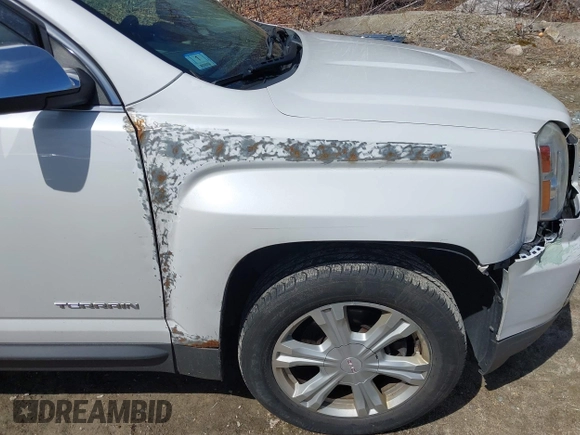 2016 GMC Terrain SLE with VIN 2GKFLTE33G6238386, listed as a IAAI auction lot 42000523 with 126,072 mi miles. Bid and sale history available at carsss.com. Image 18.