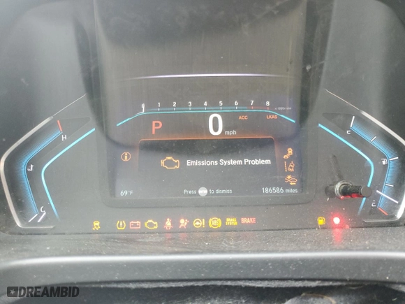 2018 Honda Odyssey Elite with VIN 5FNRL6H94JB112016, listed as a Copart auction lot 47587565 with 186,586 mi miles and Salvage Title. Bid and sale history available at carsss.com. Image 9.