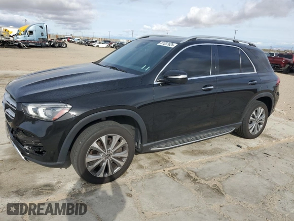 2020 Mercedes-Benz GLE 350 z VIN 4JGFB4KB6LA080280, wystawiony jako Copart lot #51297625 z przebiegiem 128 806 mil mil oraz Czysty tytuł • Clean title. Historia ofert i sprzedaży dostępna na DreamBid. Obrazek 1.