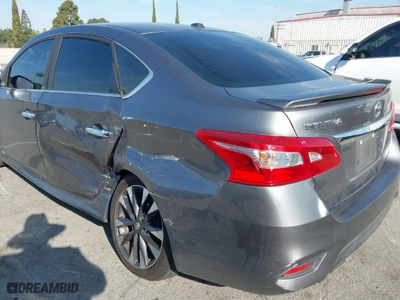 2017 Nissan Sentra SV with VIN 3N1AB7AP2HY224359, listed as a IAAI auction lot 41855560 with 117,709 mi miles. Bid and sale history available at carsss.com. Image 6.