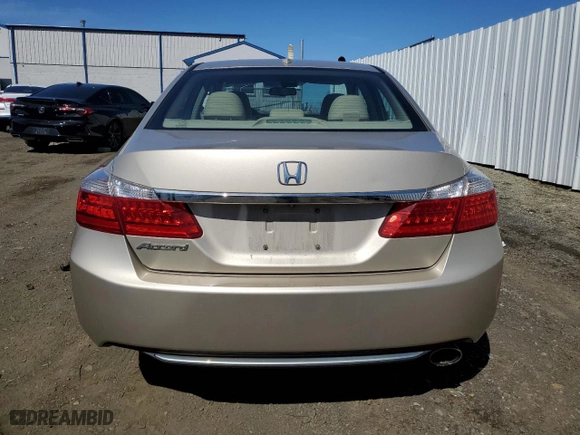 2014 Honda Accord Sedan EX-L with VIN 1HGCR2F80EA165318, listed as a Copart auction lot 49415615 with 84,642 mi miles and Salvage Title. Bid and sale history available at carsss.com. Image 6.