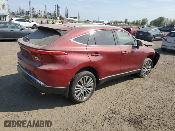 2022 Toyota Venza LE with VIN JTEAAAAH1NJ093734, listed as a Copart auction lot 72231534 with 81,674 mi miles and Salvage Title. Bid and sale history available at carsss.com. Image 3.
