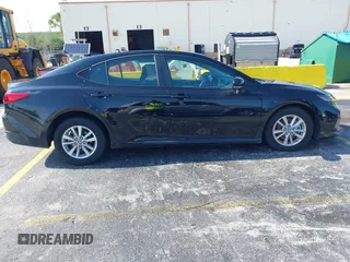 2025 Toyota Camry LE with VIN 4T1DAACK7SU518065, listed as a IAAI auction lot 41974635 with 17,279 mi miles and . Bid and sale history available at DreamBid. Image 13.
