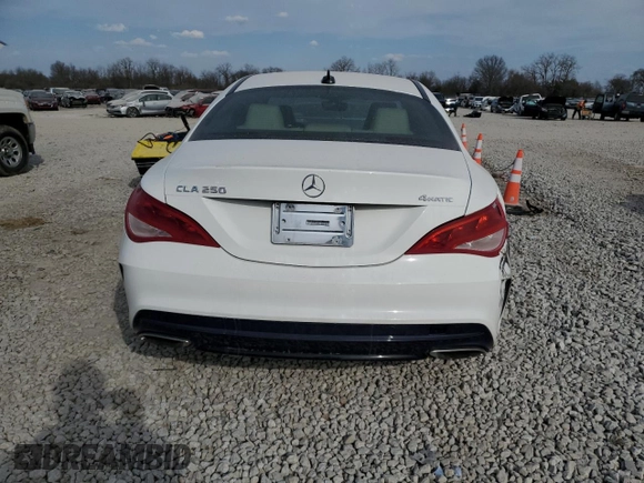 2019 Mercedes-Benz CLA 250 with VIN WDDSJ4GB5KN748260, listed as a Copart auction lot 47375295 with 43,597 mi miles and Salvage Title. Bid and sale history available at DreamBid. Image 6.