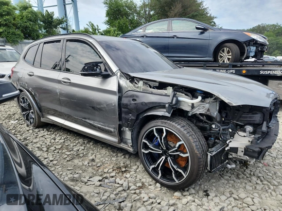 2021 BMW X3 M с VIN 5YMTS0C04M9F07868, выставлен на аукционе Copart как лот 64669495 с пробегом 46 722 миль миль и Списание • Salvage title. История ставок и продаж доступна на DreamBid. Изображение 4.